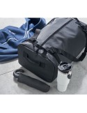 Sac de voyage  en tarpaulin MOUNTAIN Matières : PVC Couleurs : noir impression haute définition