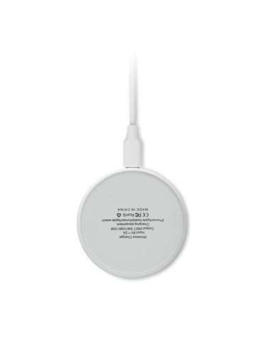 Chargeur sans fil  3 en 1 15W WERLIES Matières : ABS Couleurs : blanc personnalisation rapide en France