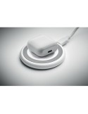 Chargeur sans fil  3 en 1 15W WERLIES Matières : ABS Couleurs : blanc objet publicitaire robuste