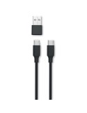 Chargeur sans fil  3 en 1 15W WERLIES Matières : ABS Couleurs : noir accessoire événementiel unique