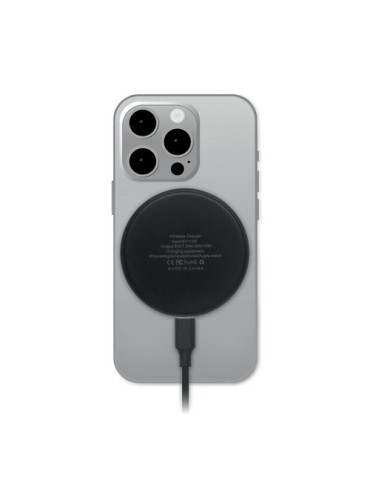 Chargeur sans fil  3 en 1 15W WERLIES Matières : ABS Couleurs : noir personnalisation sur mesure