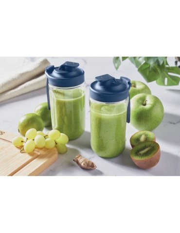 Mixeur portable personnalisé BLENDIE Couleurs : bleu Matières : PCTG marquage laser ultra précis