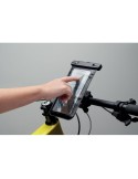 Étui personnalisé de vélo pour smartphone SOSTENER Matières : ABS Couleurs : noir cadeau collaborateur premium