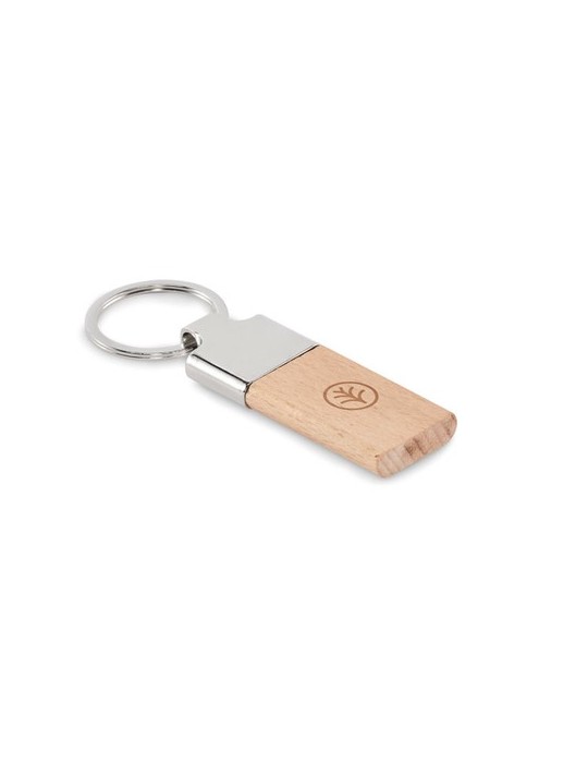 Porte-clés en hévéa LLAVING