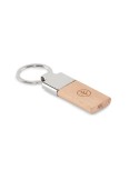 Porte-clés  en hévéa LLAVING Matières : bois Couleurs : bois goodies publicitaire événementiel