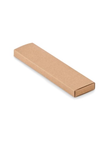 Set d'écriture  personnalisé en boîte en papier STOX Matières : bois Couleurs : beige 2