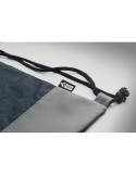 Sac à cordon personnalisable en PU RPET 2 tons LIBAG Matières : PET recyclé Couleurs : bleu marine cadeau collaborateur premium