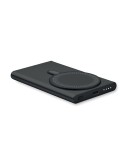 Chargeur sans fil personnalisable powerbank PAWTT Matières : aluminium recyclé  Couleurs : noir cadeau entreprise pas cher
