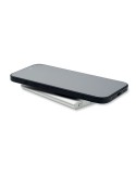 Chargeur sans fil personnalisable powerbank PAWTT Matières : aluminium recyclé  Couleurs : argenté mat livraison express 24h 48h