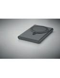 Chargeur sans fil personnalisable powerbank PAWTT Matières : aluminium recyclé  Couleurs : titane personnalisation rapide en Fra