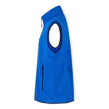 Gilet Personnalisé Bicolore Confortable et Stylé Anderson pas cher Matières : polaire Taille textile : L Couleurs : gris foncé m
