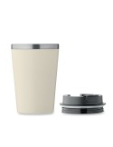 Gobelet en céramique personnalisé 350 ml BLERM Couleurs : beige Matières : acier inoxydable recyclé accessoire événementiel uniq