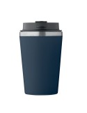 Gobelet en céramique personnalisé 350 ml BLERM Couleurs : bleu marine Matières : acier inoxydable recyclé impression haute défin