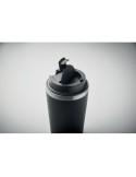 Gobelet en céramique personnalisé 350 ml BLERM Couleurs : noir Matières : acier inoxydable recyclé cadeau client original