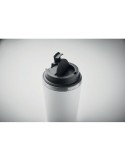 Gobelet en céramique personnalisé 350 ml BLERM Couleurs : blanc Matières : acier inoxydable recyclé goodies personnalisé en stoc