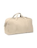 Sac de voyage personnalisable 450 gr/m² DUFFAS Matières : coton recyclé Couleurs : beige