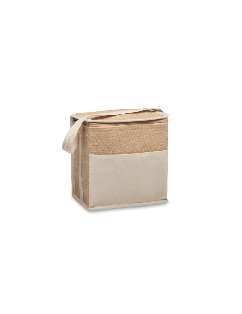 Sac isotherme toile et jute 3L LONA Personnalisé