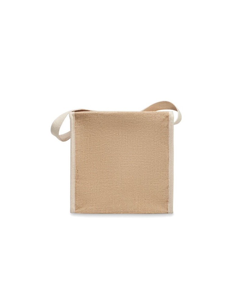 Sac isotherme toile et jute 3L LONA Personnalisé