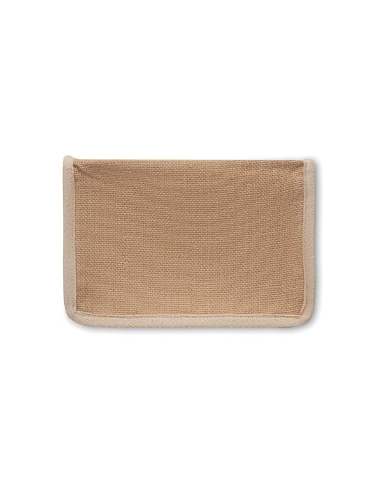 Sac isotherme toile et jute 3L LONA Personnalisé