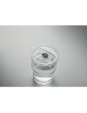 Gobelet en verre personnalisé avec paille 400ml - SIP Matières : verre Couleurs : transparent goodies publicitaire événementiel