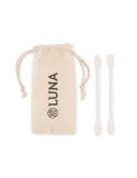 Coton-tiges réutilisables personnalisés BOGIE Matières : coton Couleurs : beige personnalisable avec votre logo