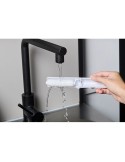 Rouleau adhésif réutilisable personnalisable CROLL Matières : polypropylène (PP) Couleurs : blanc objet promotionnel éco-respons