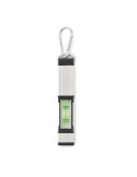 Mini niveau magnétique en alu personnalisable MAGNEL Matières : aluminium Couleurs : argenté personnalisable avec votre logo