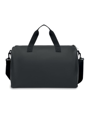 Sac de sport personnalisable en PU souple CAMP Matières : PU Couleurs : noir cadeau entreprise pas cher