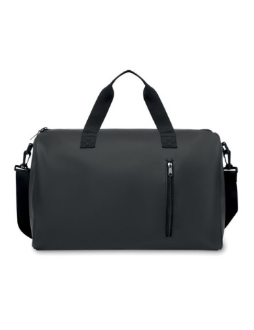 Sac de sport personnalisable en PU souple CAMP Matières : PU Couleurs : noir goodies publicitaire événementiel