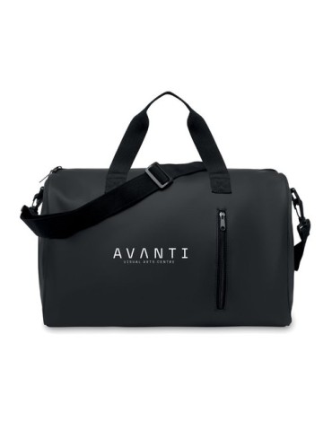 Sac de sport personnalisable en PU souple CAMP Matières : PU Couleurs : noir impression haute définition