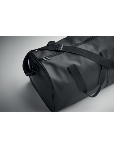 Sac de sport personnalisable en PU souple CAMP Matières : PU Couleurs : noir marquage laser ultra précis