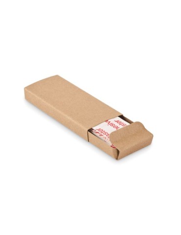 15 pièces de pansements personnalisables s OUCH Matières : papier recyclé Couleurs : beige cadeau entreprise pas cher