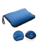 Couvertures de voyage 2 en 1 personnalisables et confortables COZY Matières : PET Couleurs : bleu
