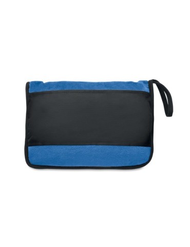 Couvertures de voyage 2 en 1 personnalisables et confortables COZY Matières : PET Couleurs : bleu 2