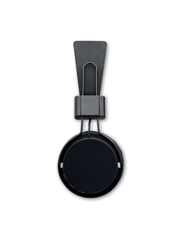 Casque sans fil pliable en ABS personnalisé TONE Matières : ABS Couleurs : noir cadeau entreprise pas cher