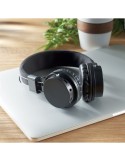 Casque sans fil pliable en ABS personnalisé TONE Matières : ABS Couleurs : noir goodies publicitaire événementiel