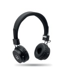 Casque sans fil pliable en ABS personnalisé TONE Matières : ABS Couleurs : noir livraison express 24h 48h