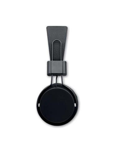 Casque sans fil pliable en ABS personnalisé TONE Matières : ABS Couleurs : noir accessoire événementiel unique