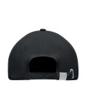 Casquette LED en coton 5 pans personnalisable LUZCAP Matières : coton Couleurs : noir personnalisable avec votre logo