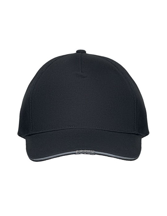 Casquette en coton LED à 5 pans LUZCAP