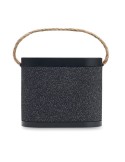 Enceinte sans fil personnalisable 15W avec chargeur WUSIC Matières : ABS Couleurs : noir livraison express 24h 48h