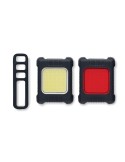Kit d'éclairage personnalisable  pour vélo BLIGHT Matières : ABS Couleurs : noir cadeau entreprise pas cher