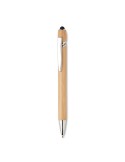 Stylo à bille personnalisable en bambou  RENN Matières : bambou Couleurs : bois