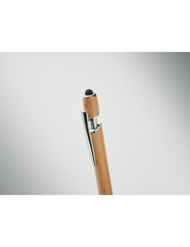 Stylo à bille personnalisable en bambou  RENN Matières : bambou Couleurs : bois cadeau entreprise pas cher