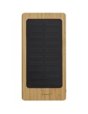 Chargeur solaire en bambou  8 000mAh Joan Matières : bambou Couleurs : bambou