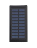 Power bank solaire  en aluminium 8 000mAh - Adriana Matières : aluminium Couleurs : noir