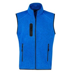 Gilet Personnalisé Bicolore Confortable et Stylé Anderson pas cher Matières : polaire Taille textile : XL Couleurs : gris foncé 