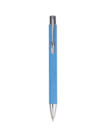 Stylo bille personnalisé en carton recyclé Debra