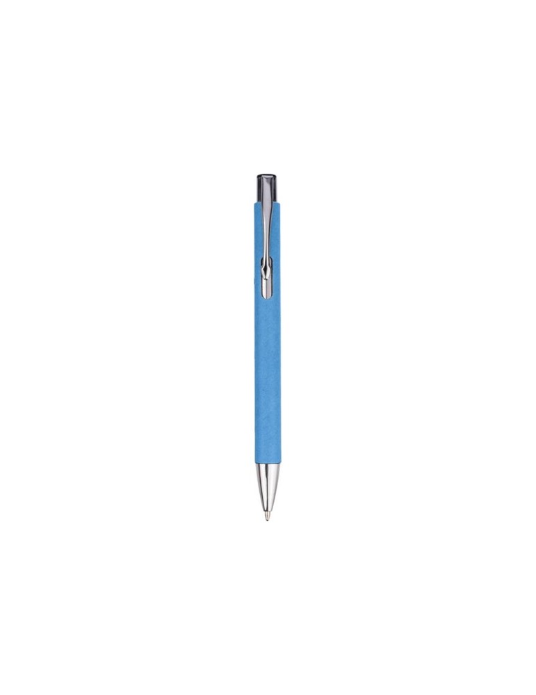 Stylo bille personnalisé en carton recyclé Debra