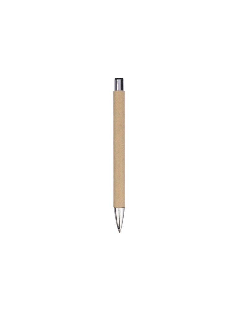Stylo bille personnalisé en carton recyclé Debra cadeau client original